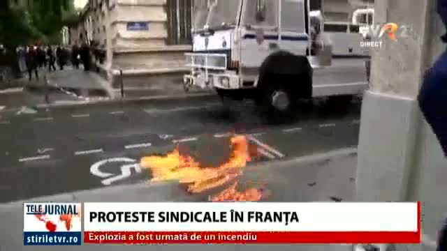 Proteste sindicale în Franța