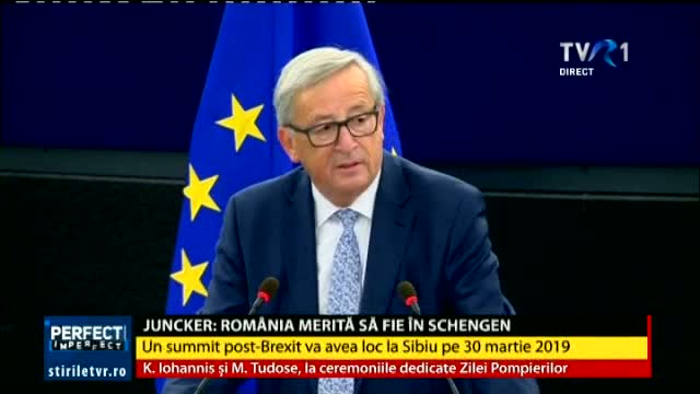 Juncker: România merită să fie în Schengen