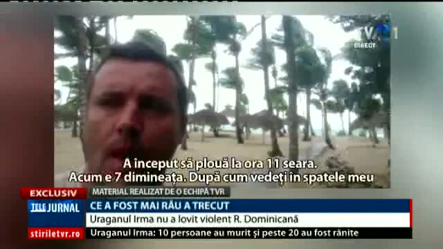 Uraganul nu a lovit violent R. Dominicană