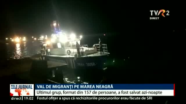 Val de migranți pe Marea Neagră