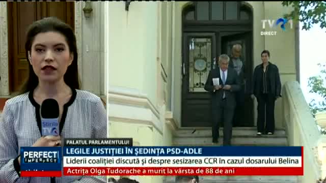 Legile Justitiei in sedinta PSD-ALDE