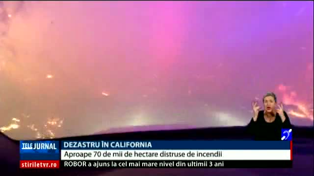 Dezastru in California