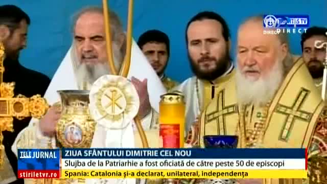 Slujba de la Patriarhie de Sf. Dimitrie cel Nou a fost oficiată de peste 50 de episcopi