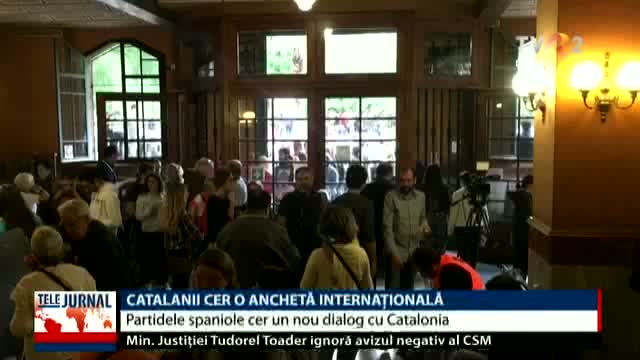 Catalanii cer anchetă internațională 