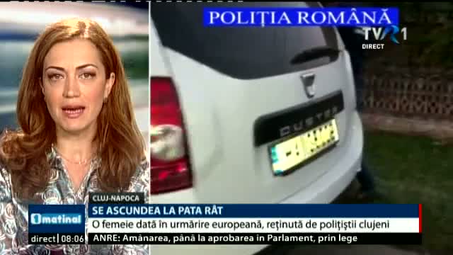 Femeie data in urmarire europeana, prinsa la Pata Rat