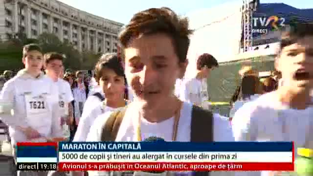 Mii de copii și tineri au alergat la Maratonul București 
