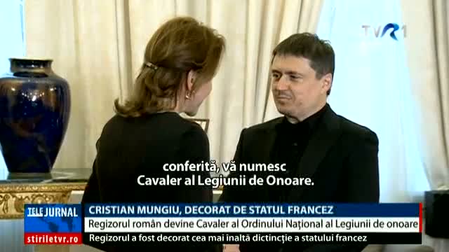 Regizorul Cristian Mungiu, decorat de statul francez 