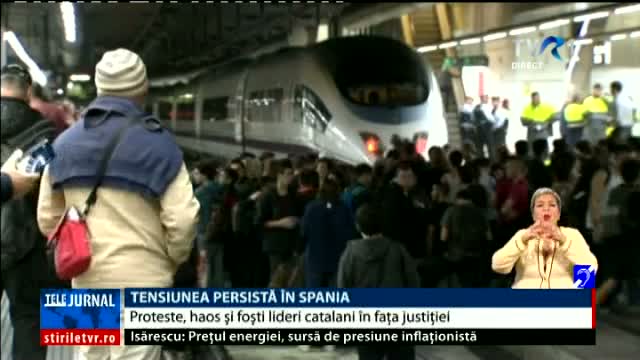 Tensiune in Catalunia