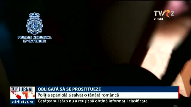 Româncă obligată să se prostitueze