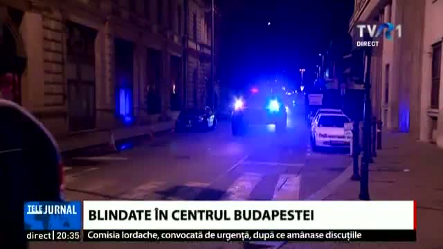 Blindate în centrul orașului Budapesta 
