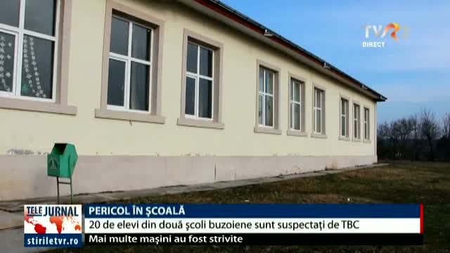 Focar de TBC la două școli din județul Buzău 