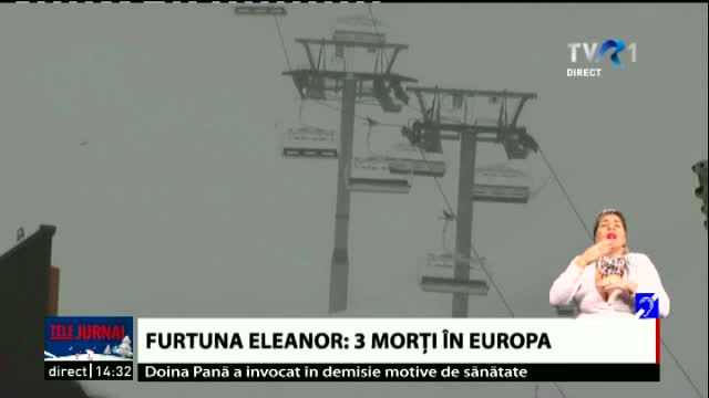 Furtuna Eleanor, 3 morti in Europa