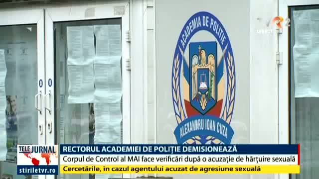 Rectorul Academiei de Poliție Al. Ioan Cuza demisionează 