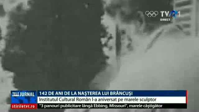 ICR l-a aniversat pe marele sculptor Constantin Brâncuși 