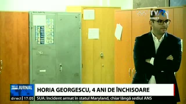 Horia Georgescu, 4 ani de închisoare 