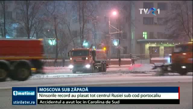 Moscova sub zăpadă