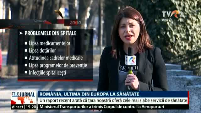România este pe ultimul loc din UE la sănătate 