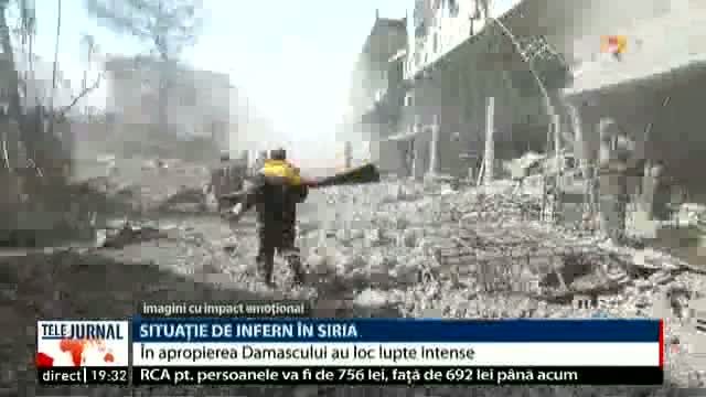 Situație de infern în Siria