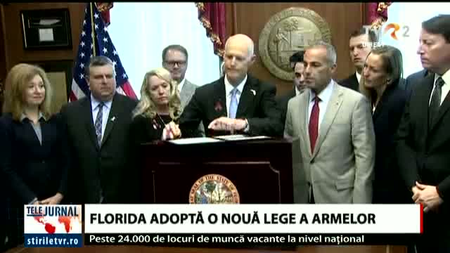 Florida adoptă o nouă lege a armelor
