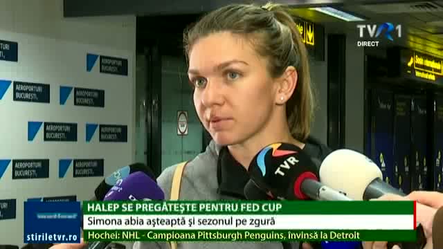 Simona Halep se pregătește pentru sezonul pe zgură 