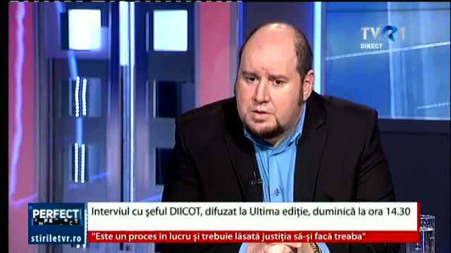 Șeful DIICOT, Daniel Horodniceanu, invitat la emisiunea Ultima Ediție