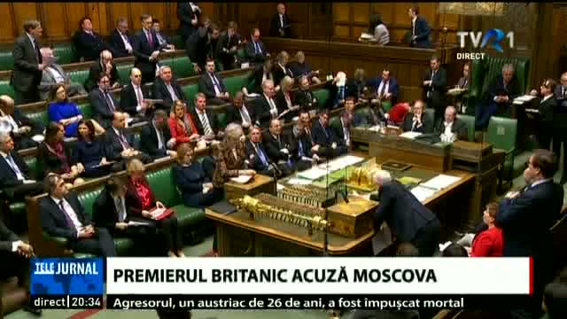 Premierul britanic acuză Moscova