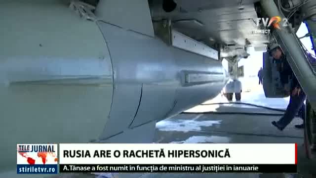 Rusia are o rachetă hipersonică