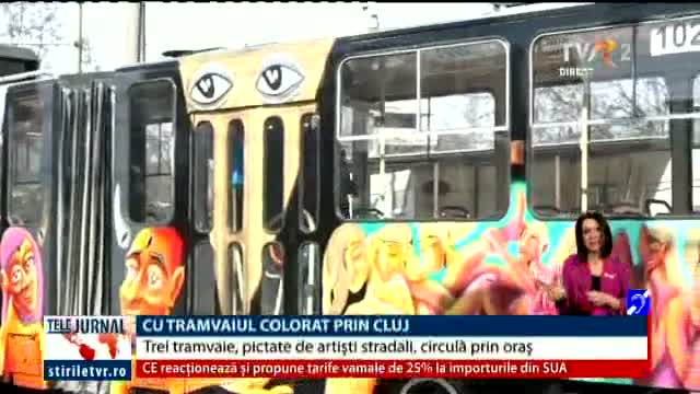 Cu tramvaiul colorat prin Cluj