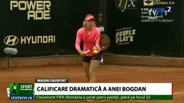 Ana Bogdan, în sferturile turneului de la Bogota 