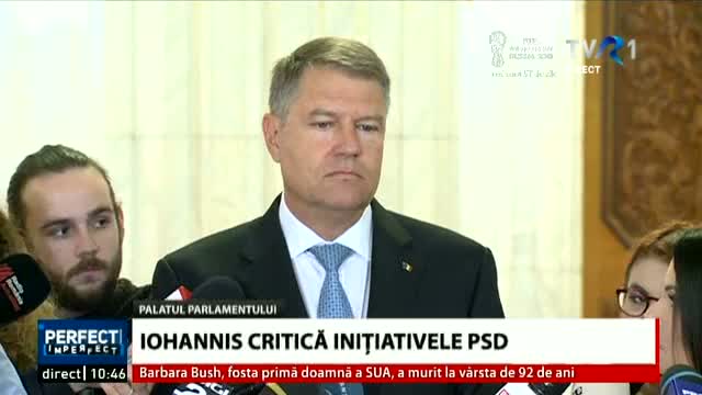 Klaus Iohannis: Nu există temei pentru a sesiza CCR