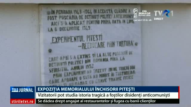 Expoziția memorialului închisorii Pitești 