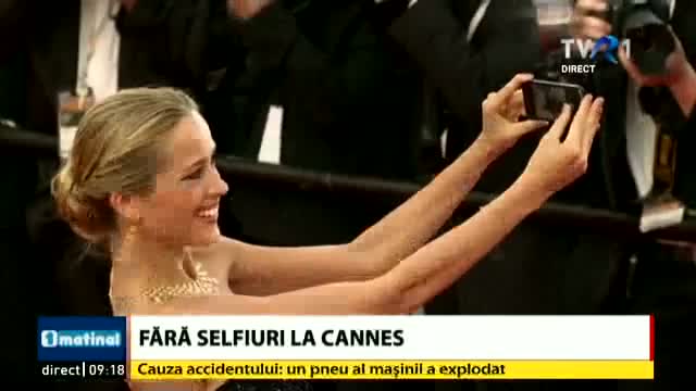 Fără selfie-uri la Cannes