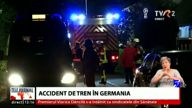 Accident de tren în Germania