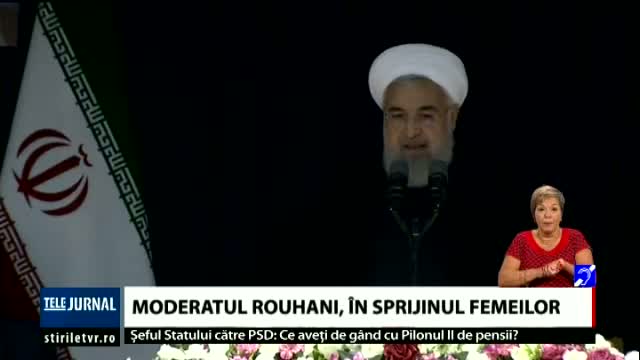 Președintele Rouhani, în sprijinul femeilor