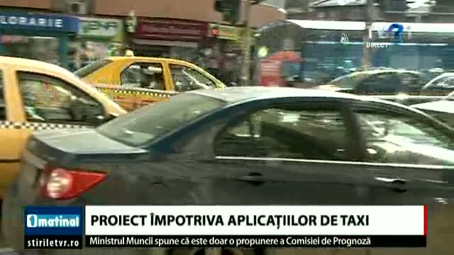 Lege împotriva aplicațiilor de taxi