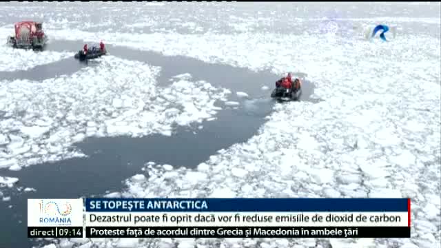 Se topește Antarctica