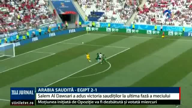 Arabia Saudită - Egipt 2-1 