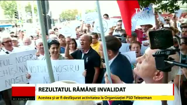 Chișinău: Rezultatul alegerilor locale rămâne nevlidat