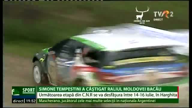 Simone Tempestini a câștigat Raliul Moldovei