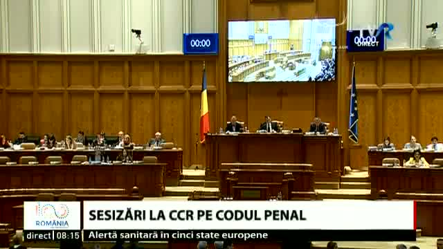 Sesizări la CCR pe Codul Penal