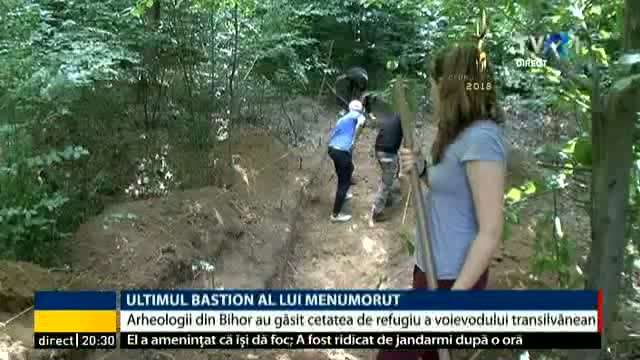 Arheologii din Bihor au găsit cetatea de refugiu a lui Menumorut 