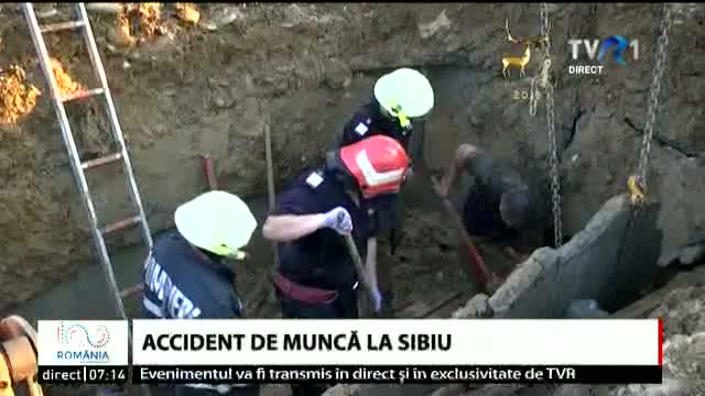 Accident de muncă la Sibiu 