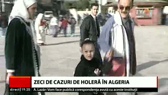 Cazuri de holeră în Algeria 