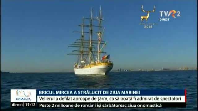 Bricul Mircea la Ziua Marinei