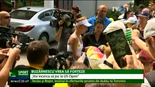 Mihaela Buzărnescu ar vrea să participe la US Open 
