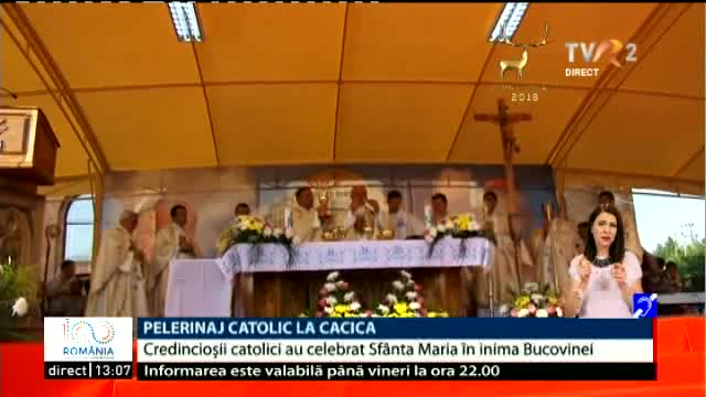Pelerinaj catolic la Cacica