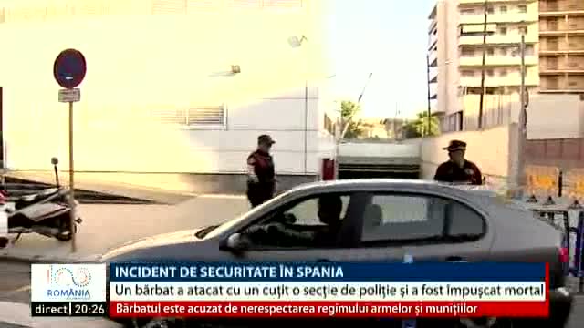 Incident de securitate în Spania 