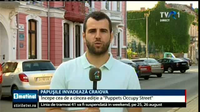 Păpușile invadează Craiova