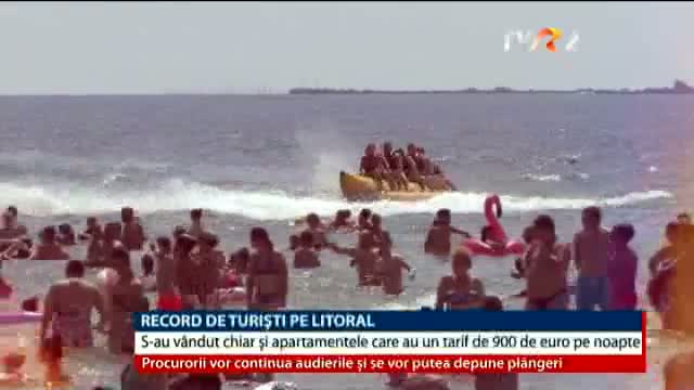 Record de turiști pe litoral