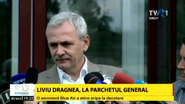 Liviu Dragnea, declarații la ieșirea de la Parchetul General